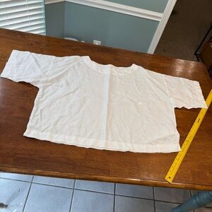 J.Jill PureJill 100% linen white shirt size XL oversized